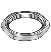 Stainless Steel Rod End Nut for inboard cylinders of LM-IC-40 - LM-RE-NT-40 - Multiflex